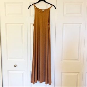 Madewell size petite large knit cami midi dress